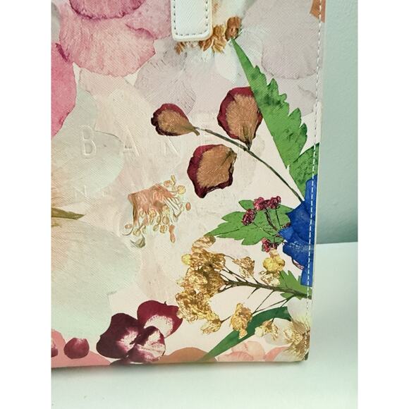 Ted Baker London Icon Bag Floral Tote Pink Multicolor Polyester Shopper - Picture 4 of 8